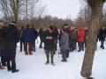 Winterwanderung 2010 zur Biogasanlage 