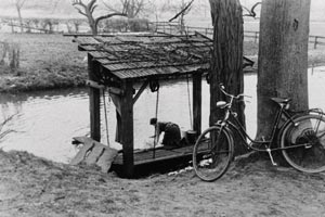 Die Waschstelle an der Bever